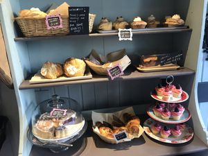 Freshly baked tasties:) at Black Rabbit in Edinburgh