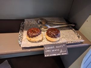 Cougar hoofs at Black Rabbit in Edinburgh