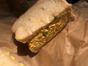 Egg and cress at Black Rabbit in Edinburgh