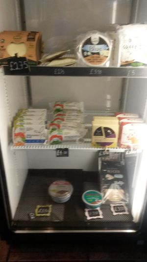 Fridge options at Black Rabbit in Edinburgh