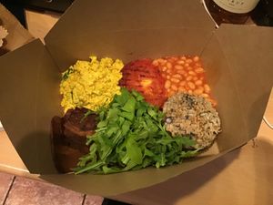 Wee breakfast  at Black Rabbit in Edinburgh