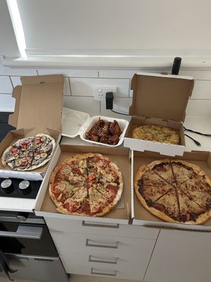   at Gorilla Pizza in South Brighton