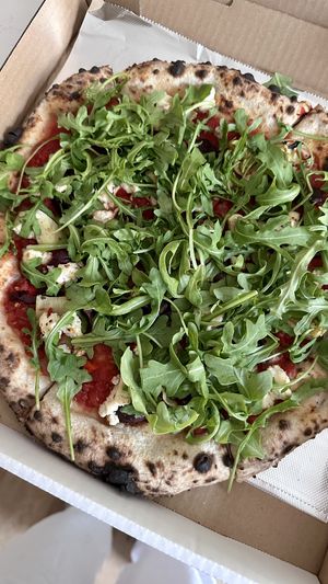 Tomaaten Vegan Pizzaa  at OVN in Bellingham