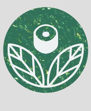 Logo at Jades Vegan Sushi in Loma Linda