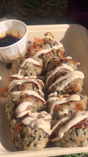 Yummm!  at Jades Vegan Sushi in Loma Linda