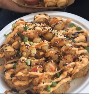 Redlands roll at Jades Vegan Sushi in Loma Linda