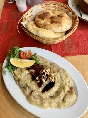 Auberginencreme  at Sarah's Mediterranean Secret in Heringsdorf