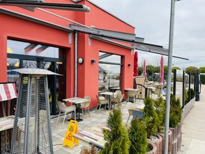 Outside  at Sarah's Mediterranean Secret in Heringsdorf