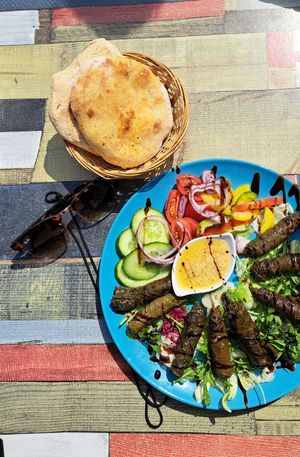 Weinblätter at Sarah's Mediterranean Secret in Heringsdorf