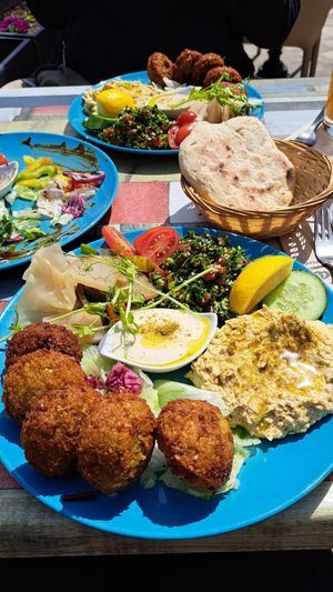 Falafel at Sarah's Mediterranean Secret in Heringsdorf