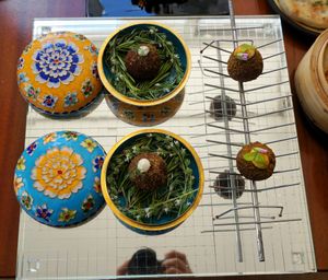 Falafels from the set menu at Ronin in Angers