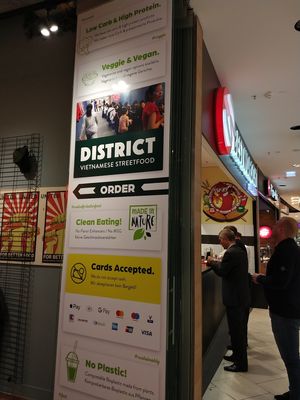 Serves meat, but has vegan options as well at District Vietnamese Streetfood in Frankfurt