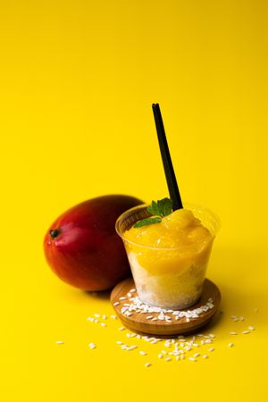 Mango Sticky Rice at District Vietnamese Streetfood in Frankfurt