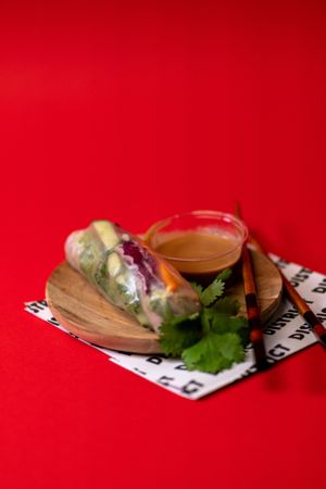 Sommerollen at District Vietnamese Streetfood in Frankfurt