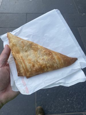 Mushroom and pepper at Greek Artisan Pastries in Edinburgh