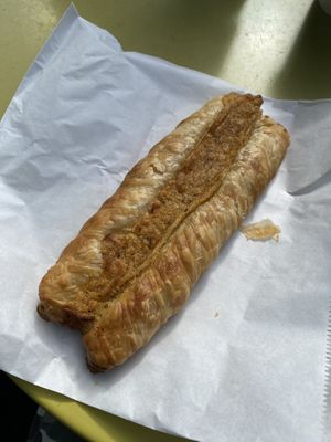 potatopita 🤤🤤 looks dry but it’s not at all!! super moist and fresh  at Greek Artisan Pastries in Edinburgh