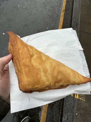 Mushroom and pepper  #Veganuary at Greek Artisan Pastries in Edinburgh