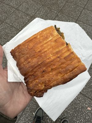 Olive and spinach  #Veganuary at Greek Artisan Pastries in Edinburgh