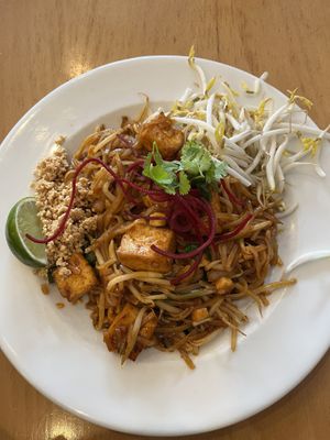 Vegan Pad Thai  at Aloy Modern Thai in Denver