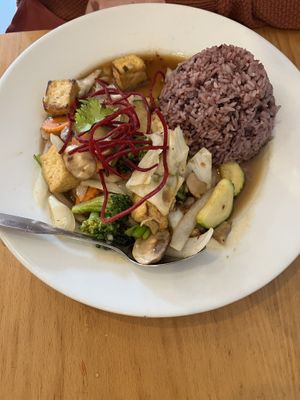 Vegetable Wok with Tofu  at Aloy Modern Thai in Denver