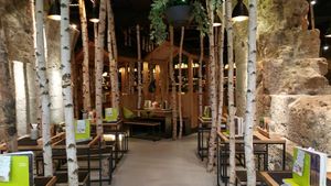 Interior at Hans im Glück in Bern