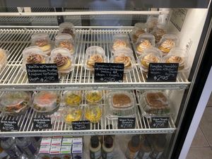 Desserts, sandwiches and drinks to go at Healthy Hearts in Melbourne
