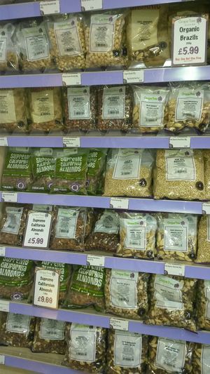 Nuts at Grape Tree in Hexham