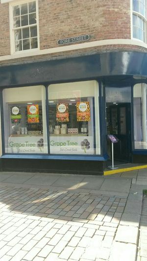 Vegan jellies at Grape Tree in Hexham