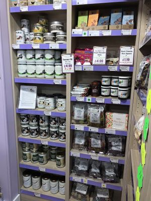Vegan items  at Grape Tree in Hexham