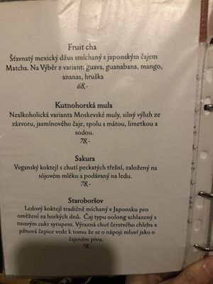   at Dobrá Cajovna in Kutna Hora