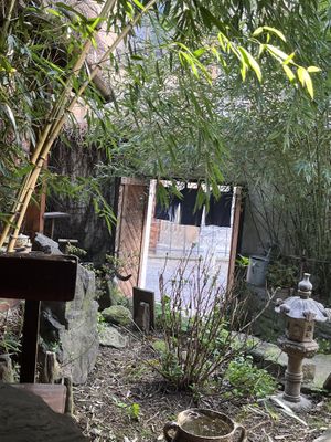 Super garden view  at Dobrá Cajovna in Kutna Hora