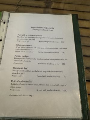 Menu - April 2025  at Dobrá Cajovna in Kutna Hora