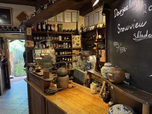 Inside the tea house   at Dobrá Cajovna in Kutna Hora