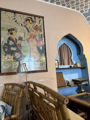Inside the tea house   at Dobrá Cajovna in Kutna Hora