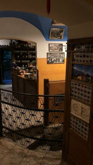 The room where all the teas are prepared... at Dobrá Cajovna in Kutna Hora