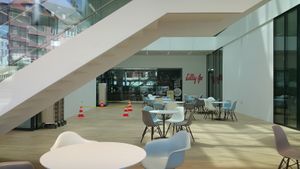 Ordering area at Flavour Kitchen in Bern