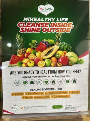 Detox Programme  at Mi Hungry in Kingston