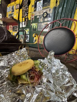 Burger 🍔   at Ibo Spice in Kingston