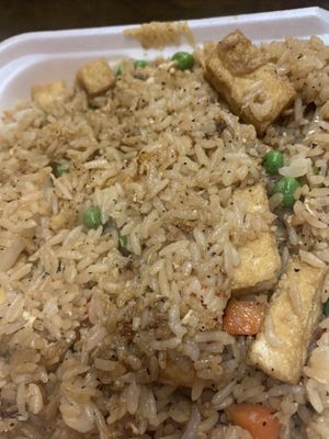 Tofu fried rice   at J's Asian Flaming Grill in Kennewick