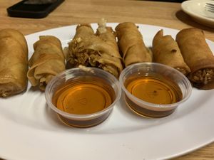 Tofu spring rolls   at J's Asian Flaming Grill in Kennewick