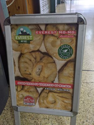 Vegan options! at Everest Mo:Mo in Parramatta