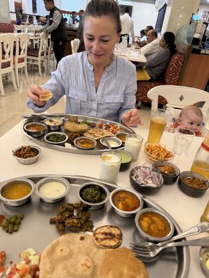   at Samrat Veg Restaurant in Mumbai