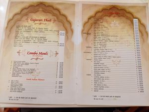 Menu at Samrat Veg Restaurant at Samrat Veg Restaurant in Mumbai