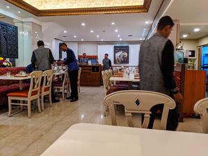 Inside of Samrat Veg Restaurant at Samrat Veg Restaurant in Mumbai