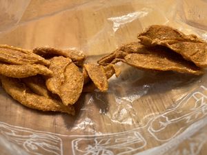 Vegan dog snacks at The Fix Specialty Coffee in Madrid