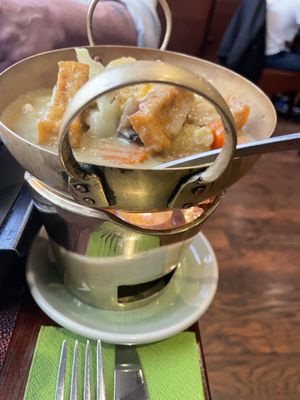 Tofu green curry   at Erawan Thai in Falkirk