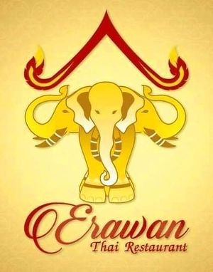 Logo at Erawan Thai in Falkirk