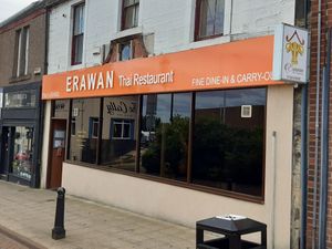 View from street at Erawan Thai in Falkirk