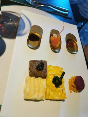 Antipasto semplice at Maggese in San Miniato