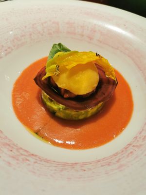 Antipasto crudo at Maggese in San Miniato